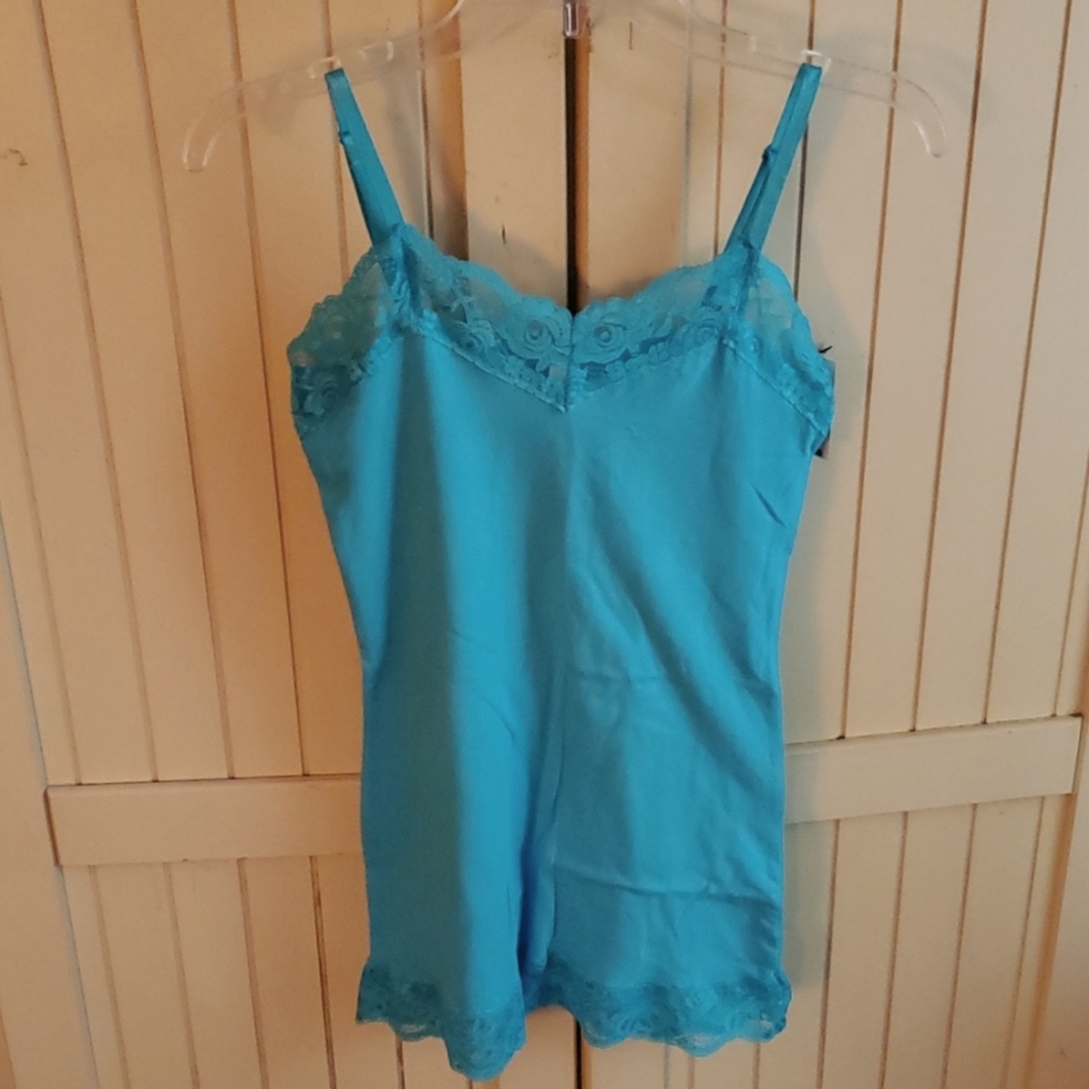 Stretchy Turquoise Cami by No Boundaries